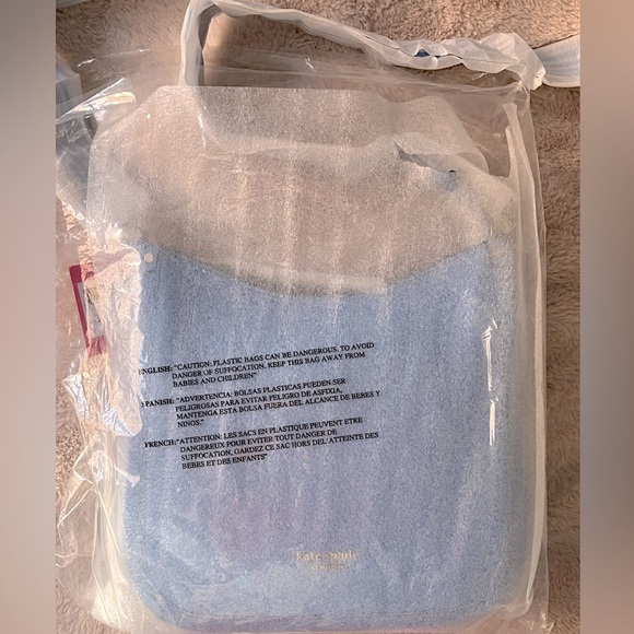 NWT Kate Spade Roulette Medium Messenger Leather Crossbody Bag Tidepool Blue - Picture 7 of 8